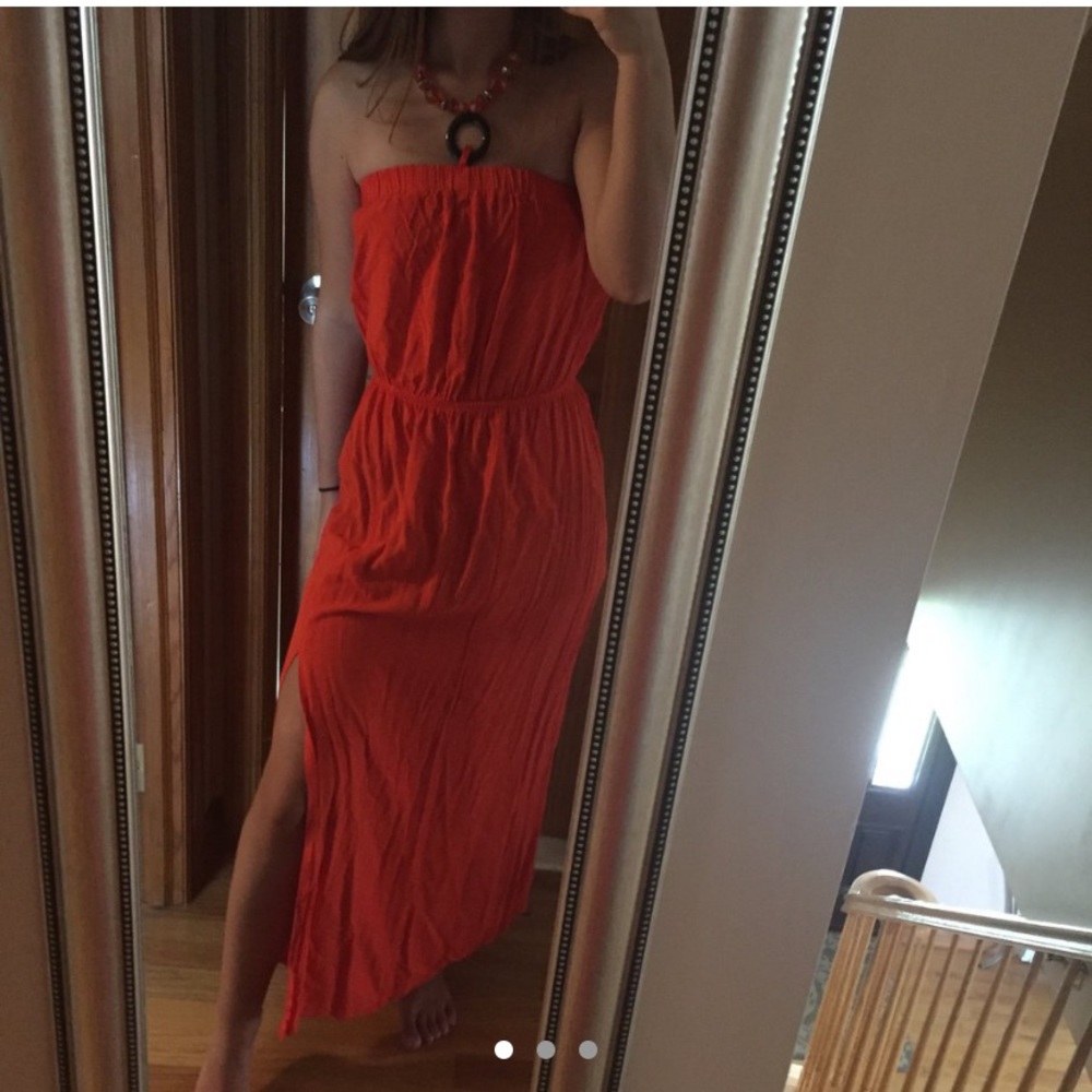 Orange Dress